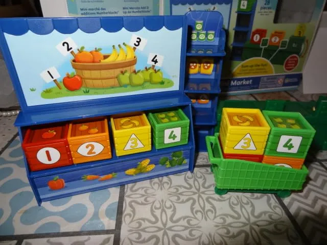 Learning Resources Numberblocks Vier Lebensmittelgeschäft Set Zählen