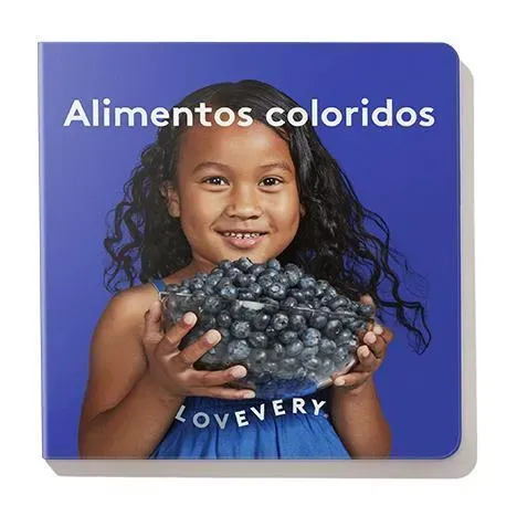 Lovevery Colorful Foods Lernkarten Spanisch Essen