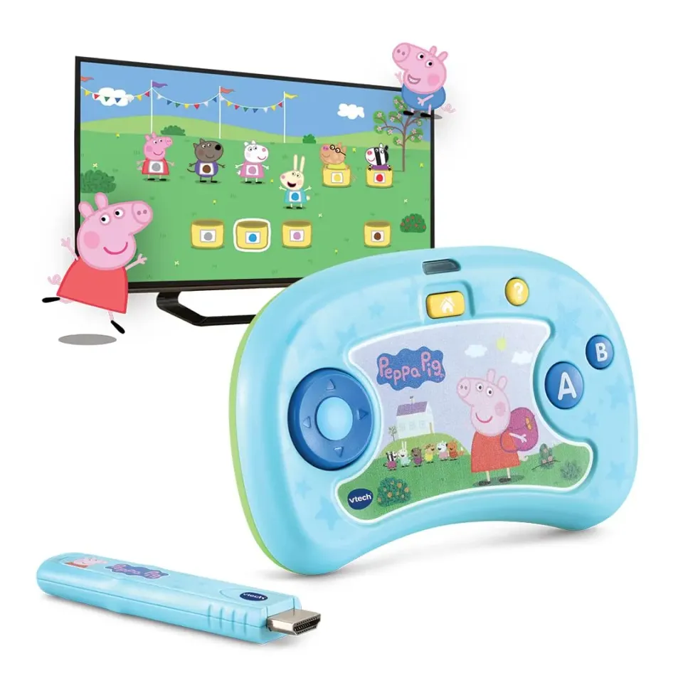 VTech V.Smile Peppa Wutz Lernkonsole TV HDMI spanisch