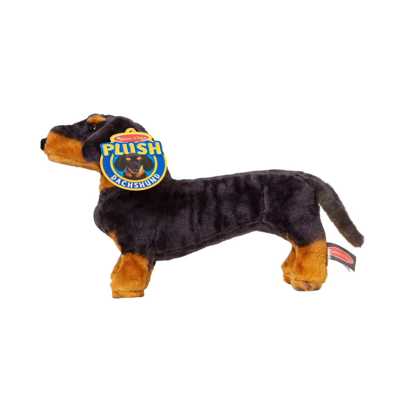 Melissa & Doug Dachshund Hund Plüschtier Dackel braun