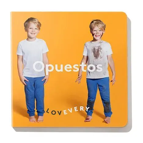 Lovevery Opposites Gegensatz-Buch Spanisch