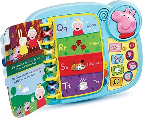 Vtech Peppas ABC-Buch Lernbuch für Kinder 2-5 Jahre