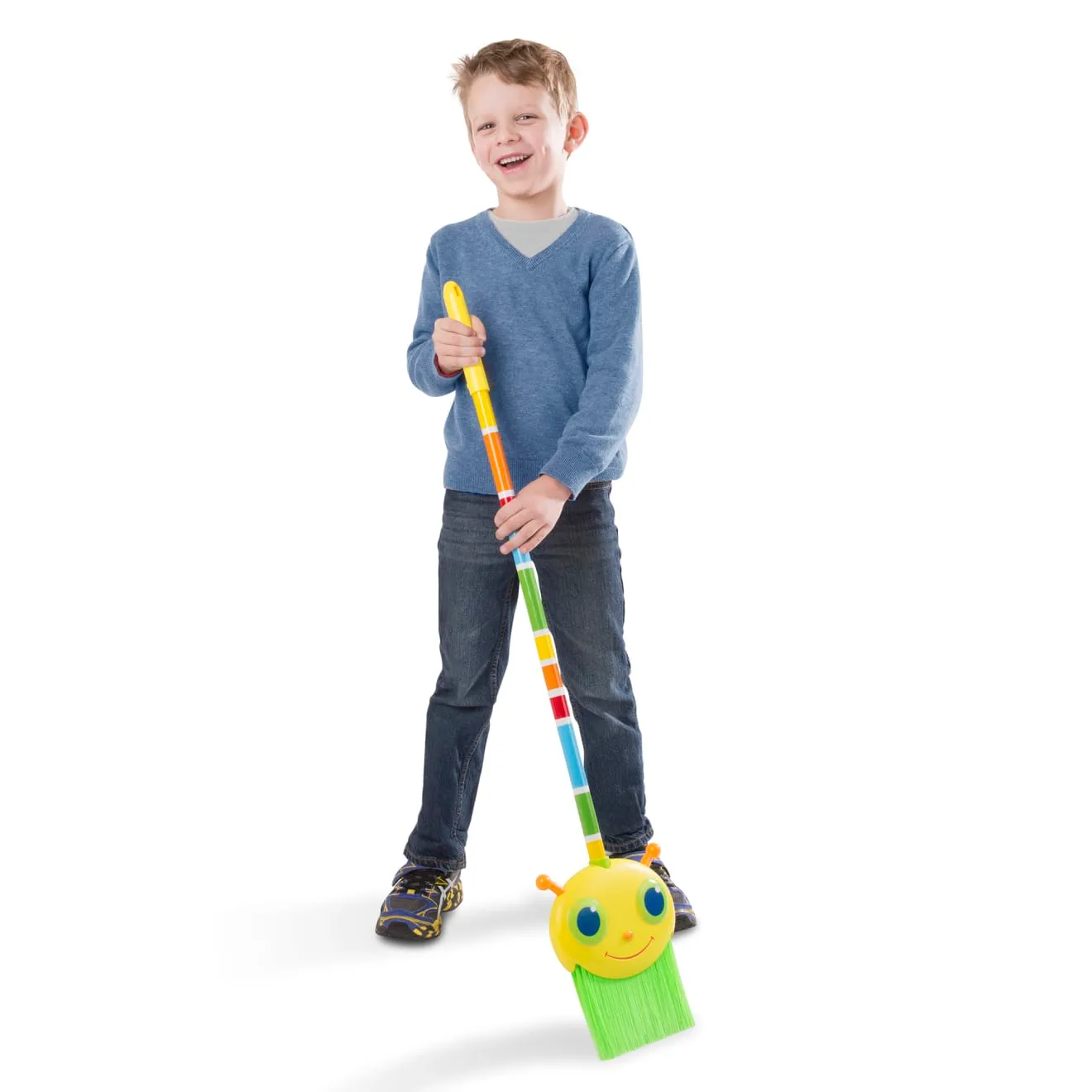 Melissa & Doug Giddy Buggy Kinderbesen Holz ab 3 Jahre