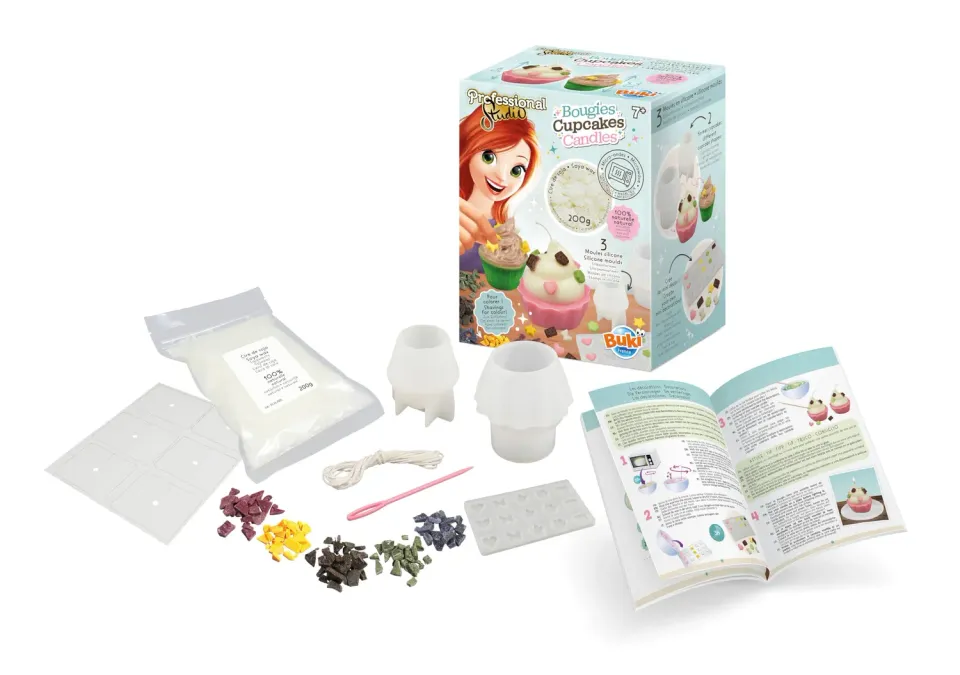 Buki France Professional Studio 5429 Cupcake Kerzen 2 Stück