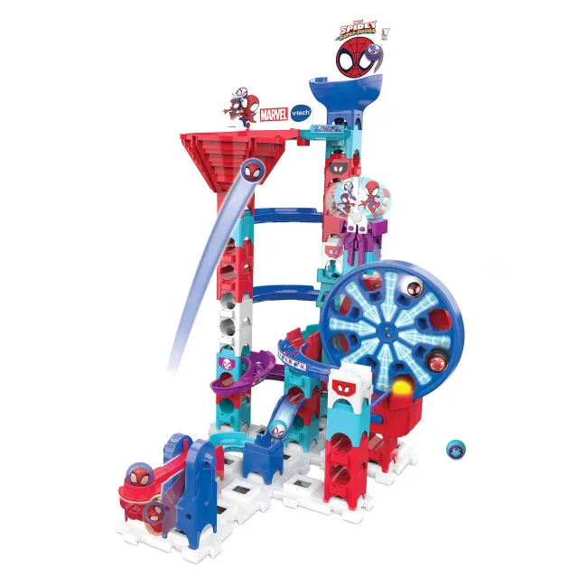 VTech Marble Rush Spidey Super Spin Challenge SP300 Murmelbahn