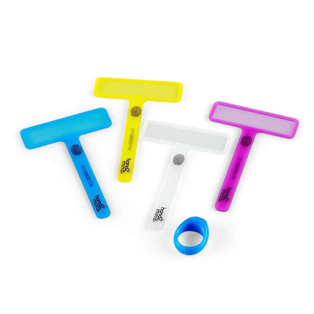 Learning Resources FingerFocus Highlighter Lesehilfe Gruppensatz