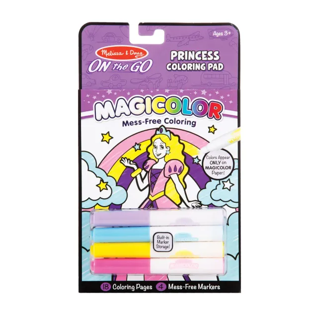 Melissa & Doug Magicolor Prinzessin Malblock 18 Seiten ab 3 J.