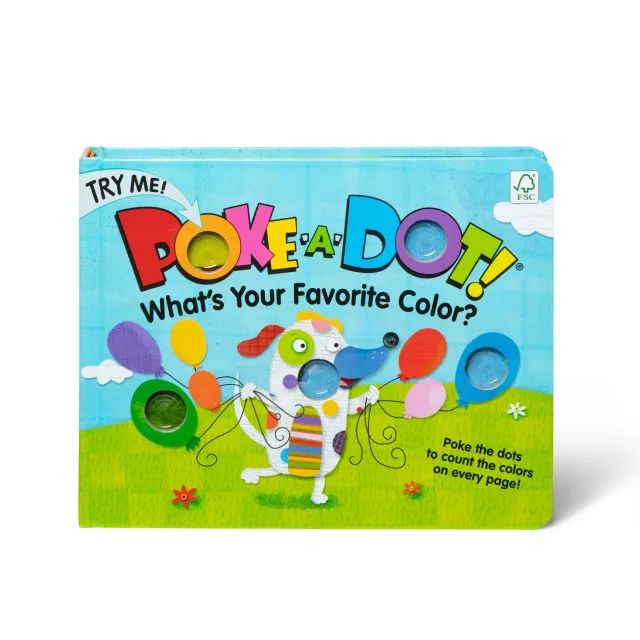 Melissa & Doug Poke-a-Dot Pappbuch Farben 20 Seiten