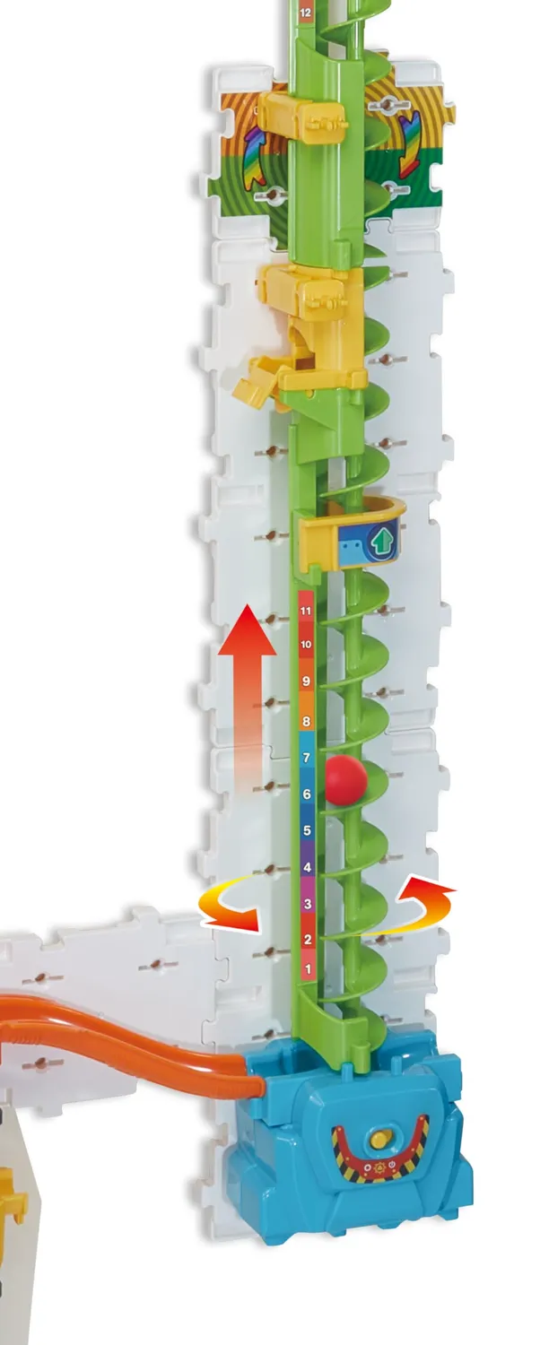 VTech Marble Rush Free Fall Vertikales Set Kugelbahn 93-tlg ab 6 Jahren
