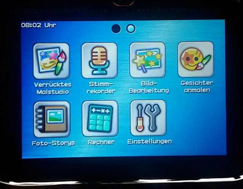 Vtech KidiZoom Touch 5.0 Kinderkamera blau