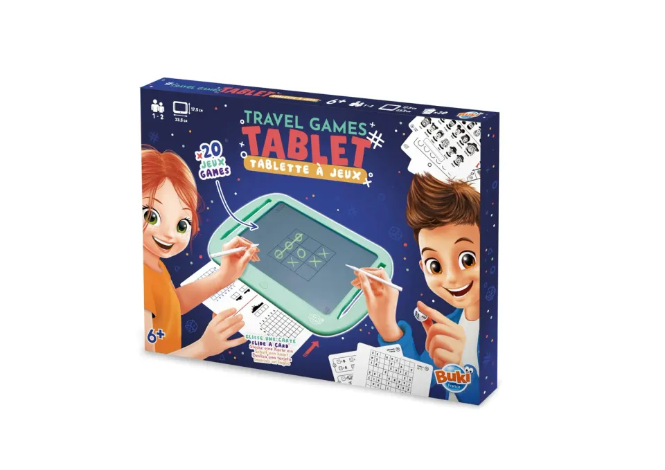 Buki France 6208 Spiel-Tablet 20 Spiele ab 6 Jahren