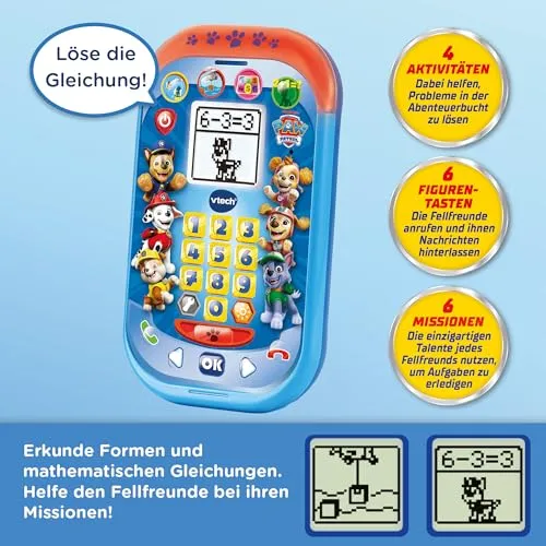 VTech PAW Patrol Lernhandy Spielhandy 3-6 Jahre mit LED