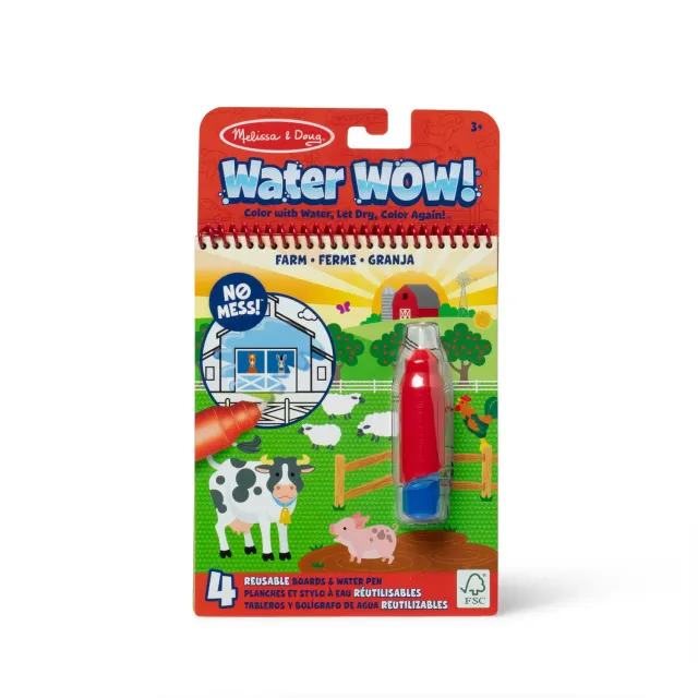 Melissa & Doug Water Wow Farm Wassermalbuch Bauernhof