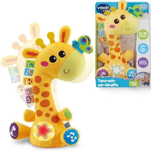 VTech Baby Tanz-mit-mir-Giraffe Plüschtier mit Musik