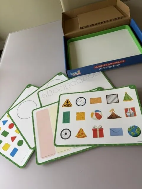 Learning Resources Zahlen & Formen Tablett Magnetspiel Vorschule