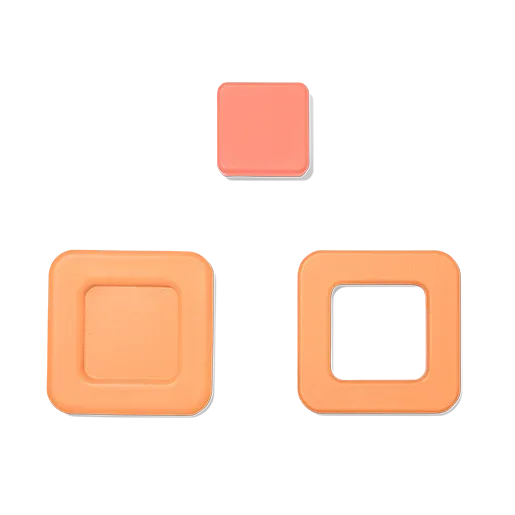 Lovevery Play Kits Geo Shapes Puzzle Quadrat Teile