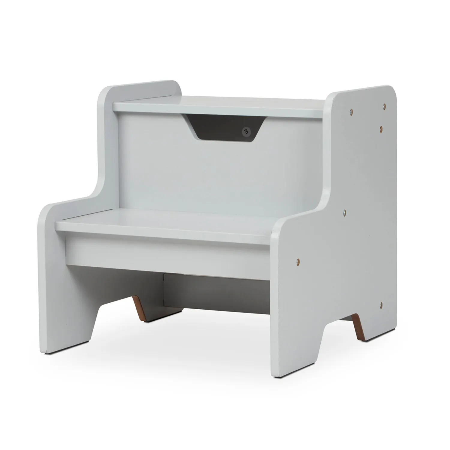 Melissa & Doug Tritthocker Holz 2-stufig grau bis 45 kg