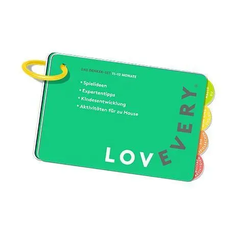 Lovevery Play Guide Spielanleitung 11-12 Monate Englisch