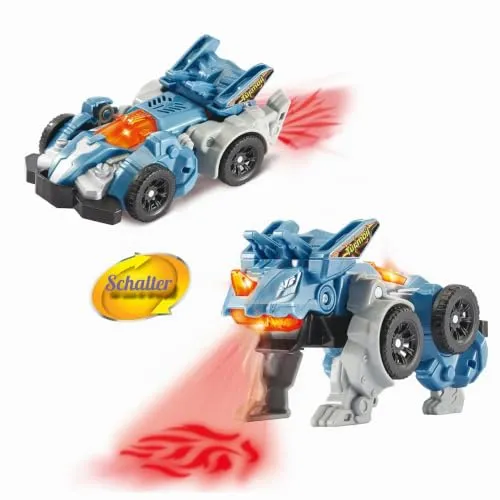VTech Switch & Go Dinos Turmoil Triceratops 2-in-1 Dino-Auto