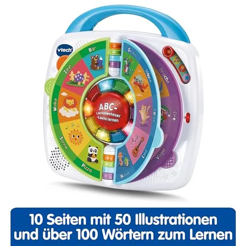 VTech ABC-Lernabenteuer Lernbuch Laute 10 Seiten
