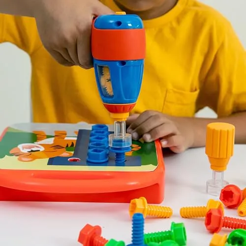 Learning Resources Design & Drill ABC & 123 Schraubspiel