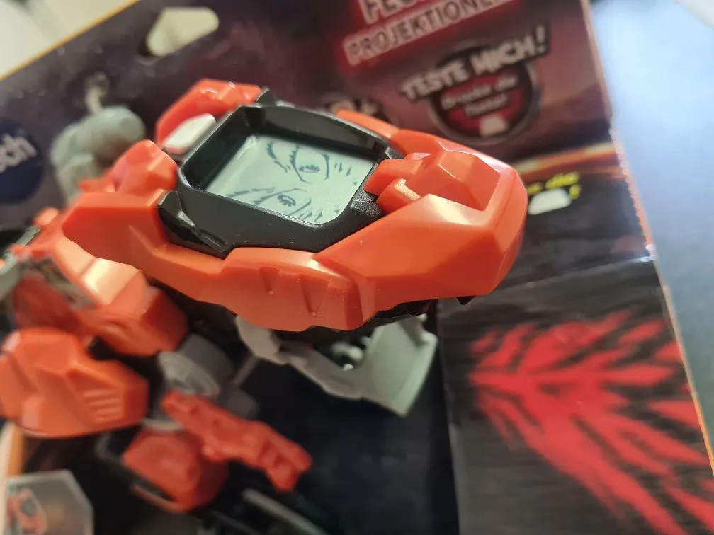 VTech Switch and Go Dinos Fire-T-Rex Dino-Auto mit Lichtprojektion