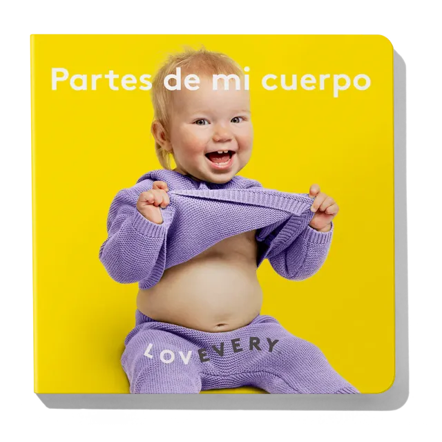 Lovevery Play Kits Partes de mi cuerpo Pappbilderbuch Körper
