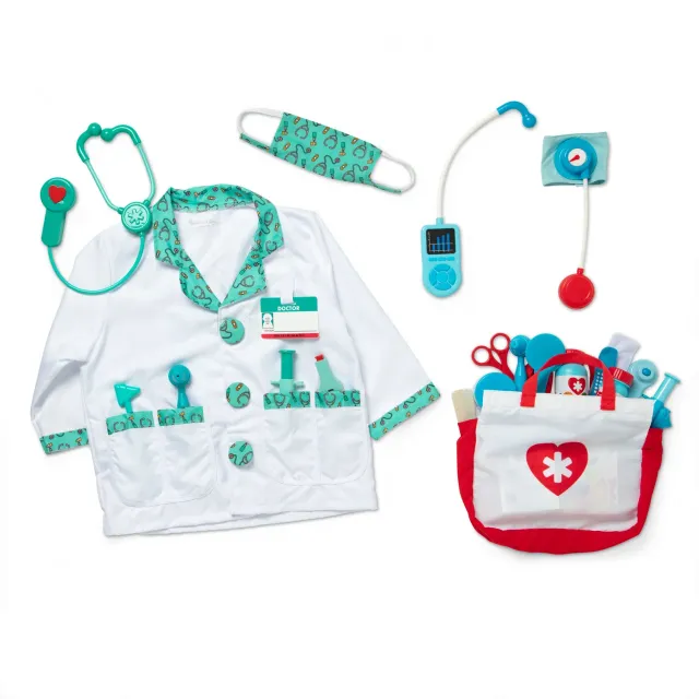 Melissa & Doug Get Well Doctor Arzt-Set 2-tlg Verkleidung + Koffer