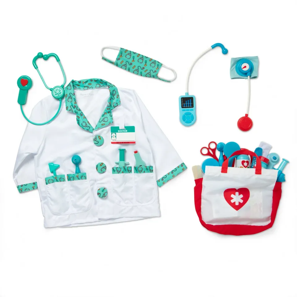 Melissa & Doug Get Well Doctor Arzt-Set 2-tlg Verkleidung + Koffer