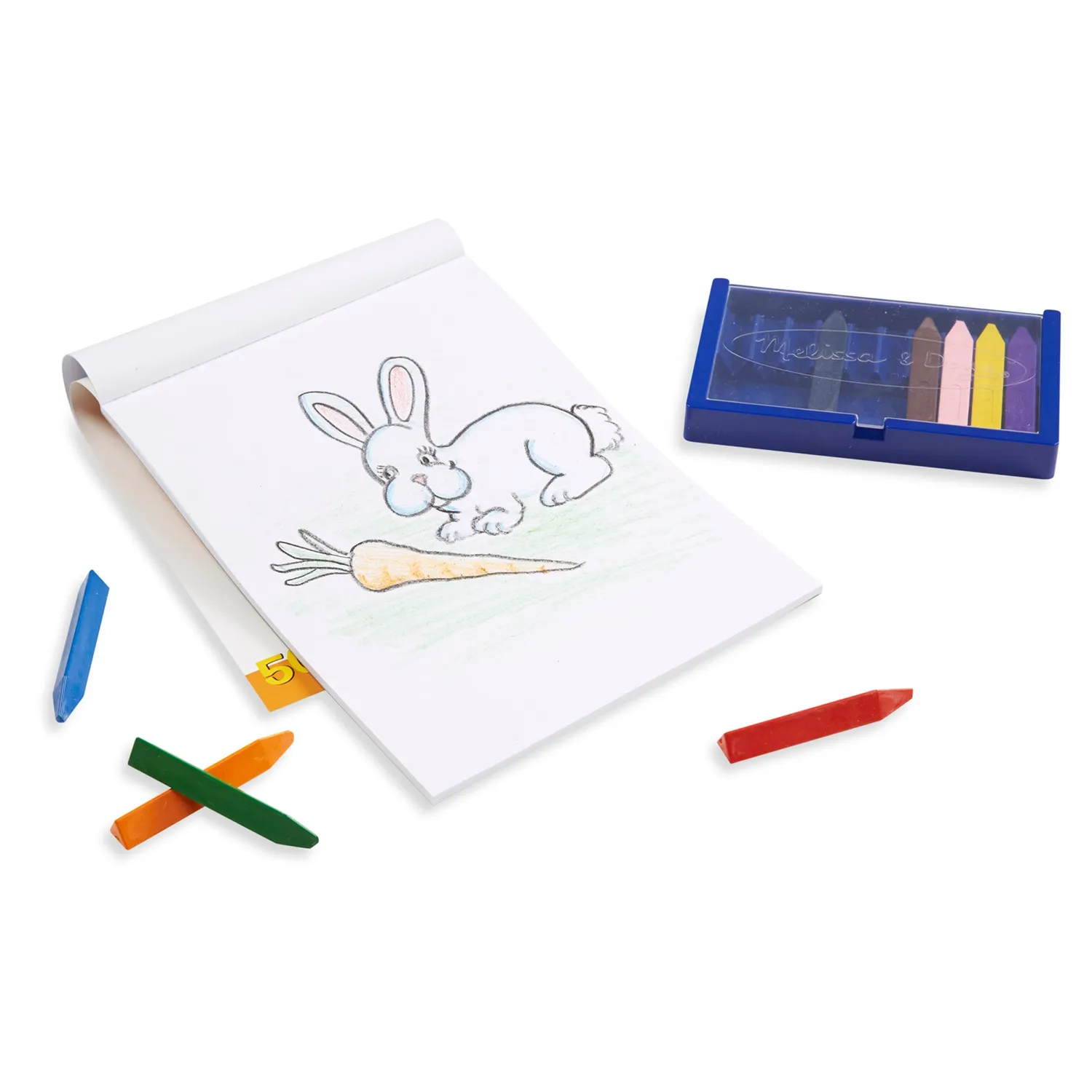 Melissa & Doug Drawing Zeichenblock Malpapier 23x30 cm