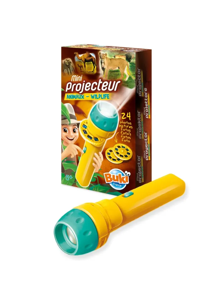 Buki France Tierwelt Mini-Projektor S 24 Dias ab 5 Jahren
