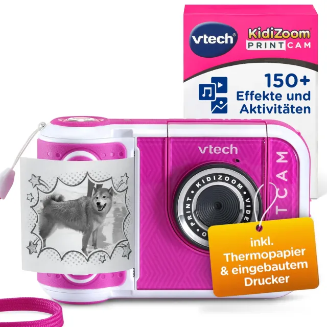 VTech KidiZoom Print Cam Kinderkamera mit Thermodruck