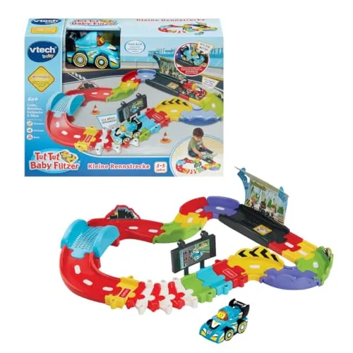 Vtech Tut Tut Baby Flitzer Kleine Rennstrecke mit Sportwagen Sound