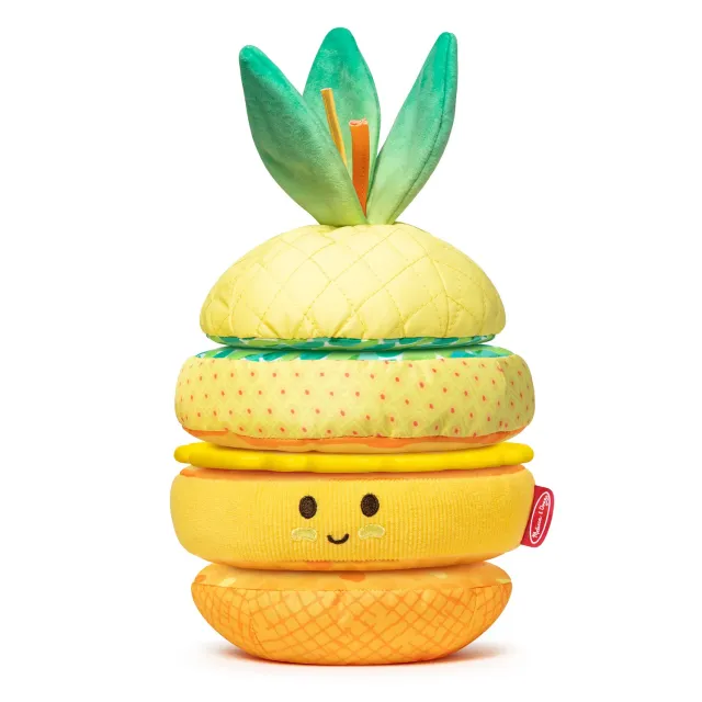 Melissa & Doug Pineapple Stapelturm Baby Ananas weich