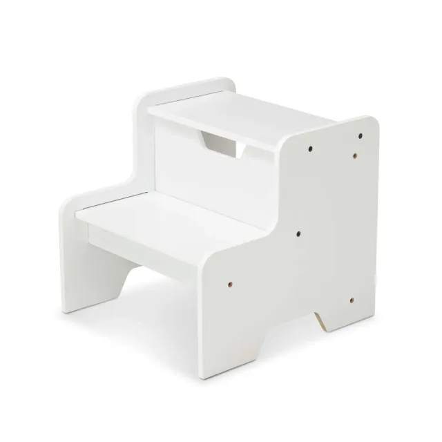 Melissa & Doug Tritthocker Holz Weiß 2 Stufen bis 45 kg