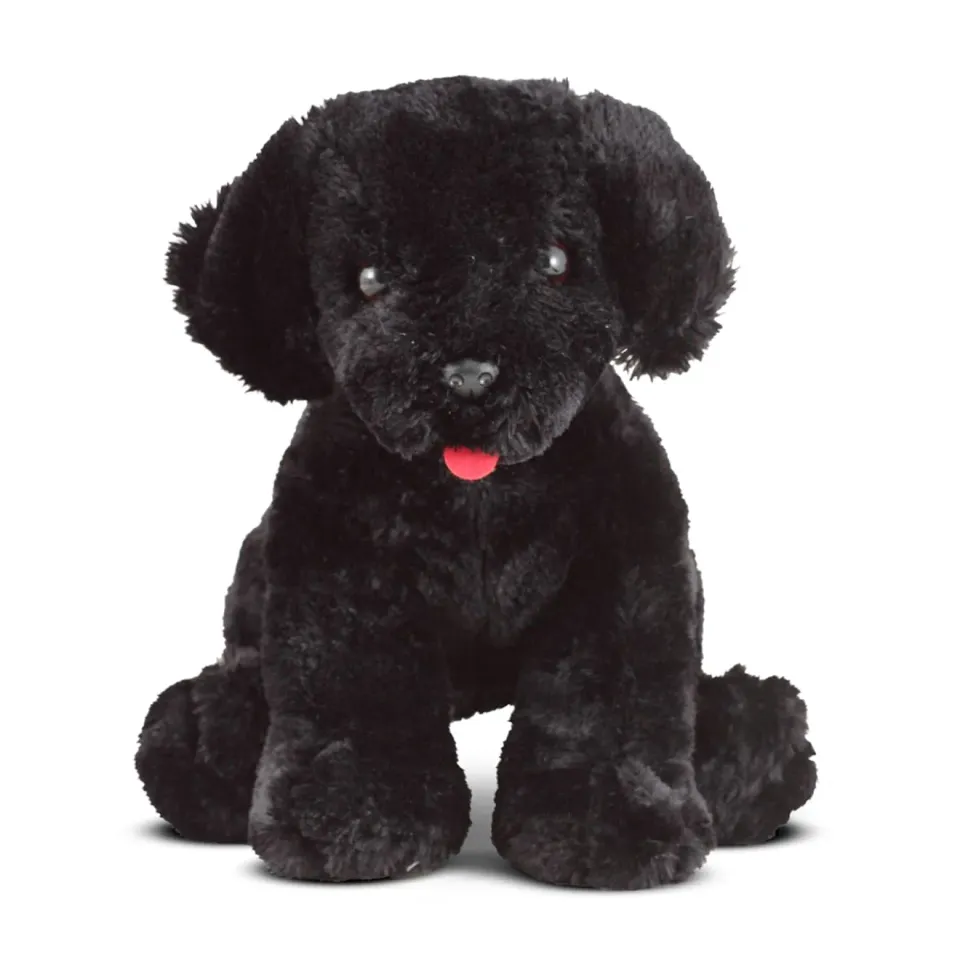 Melissa & Doug Benson Labrador Kuscheltier 25 cm schwarz