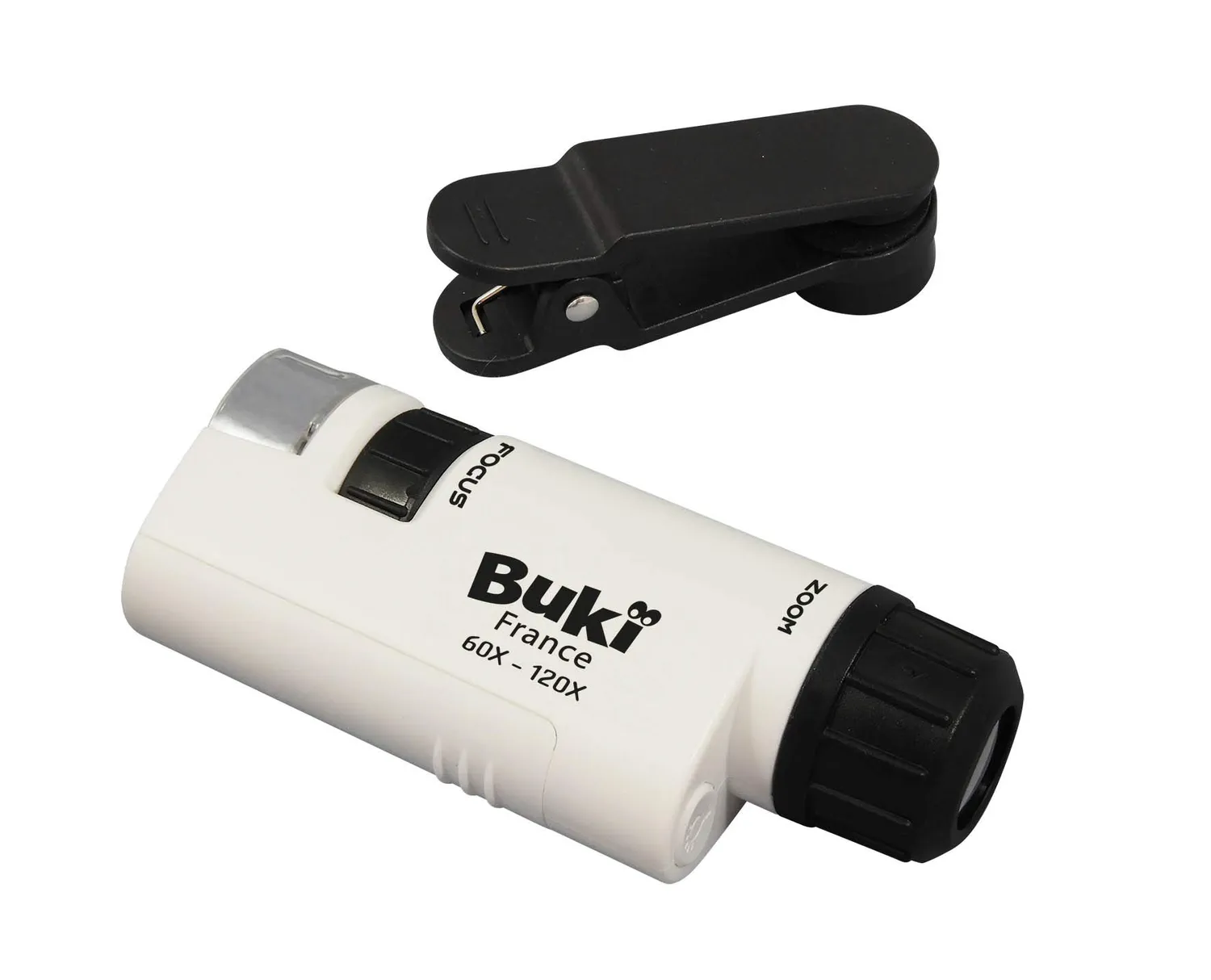 Buki MR200 Taschenmikroskop Kinder 120-fach Smartphone 150g