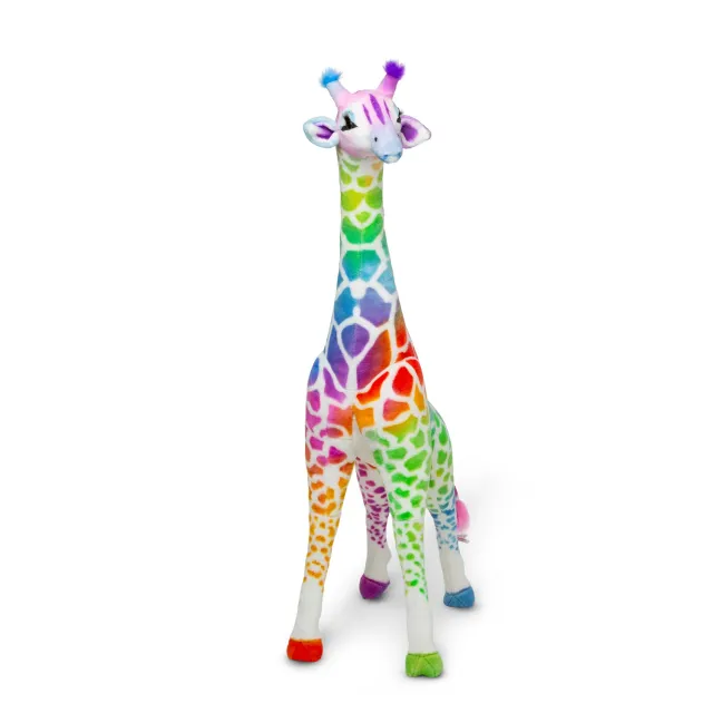 Melissa & Doug Rainbow Giraffe Plüsch 120 cm