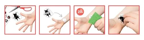 Buki TA007 Tattoos Manga Kawaii 75 Stück ab 6 Jahre