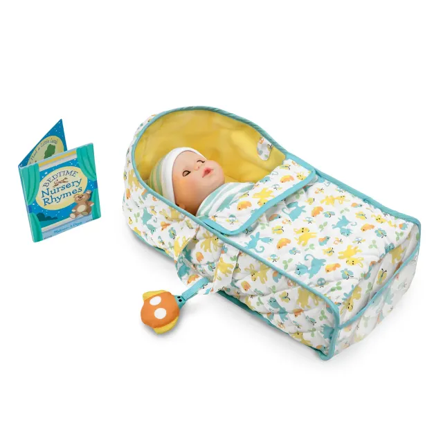 Melissa & Doug Mine to Love Stubenwagen Puppen-Set Stoff