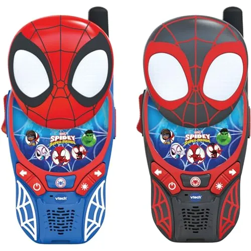 VTech Marvel Spidey Walkie-Talkies 2er 200 m 3-6 Jahre