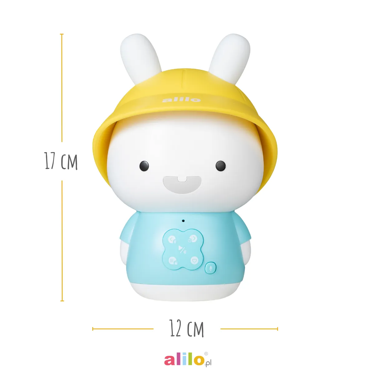 Alilo Baby Bunny G9S+ MP3-Player Nachtlicht gelb Bluetooth