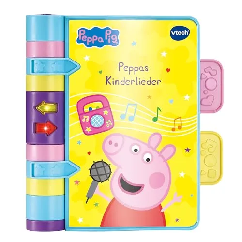 VTech Peppa Pig Kinderlieder Lernspielbuch 2-5 Jahre