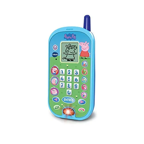 VTech Peppa Pig Kinder-Telefon Spielzeug-Handy französisch 2-5 J.