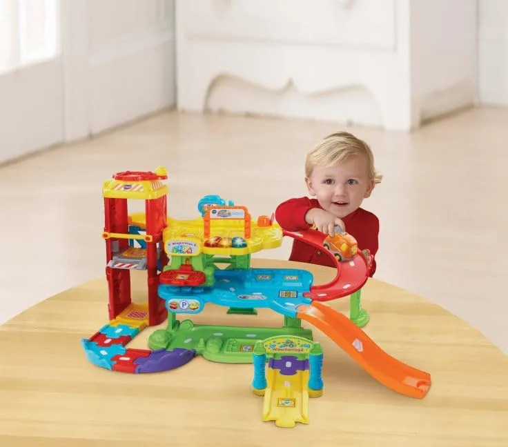 VTech Tut Tut Baby Flitzer Parkgarage 3-Etagen Garage mit Lift