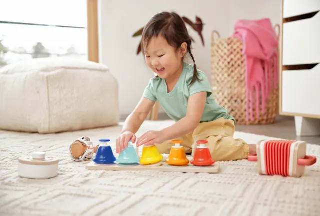 Lovevery Pentatonic Pat Bells Glocke Dunkelblau Ersatz