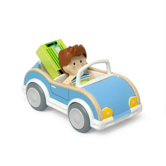 Melissa & Doug Cheery Lane Cabrio Spielauto Holz Junge