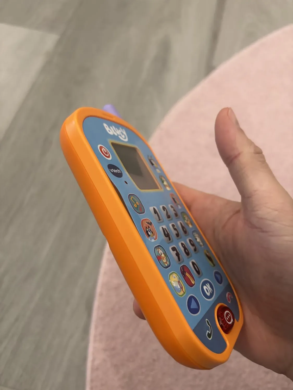 VTech Bluey Lernhandy Lernspielzeug mit Originalstimmen 3-6 Jahre