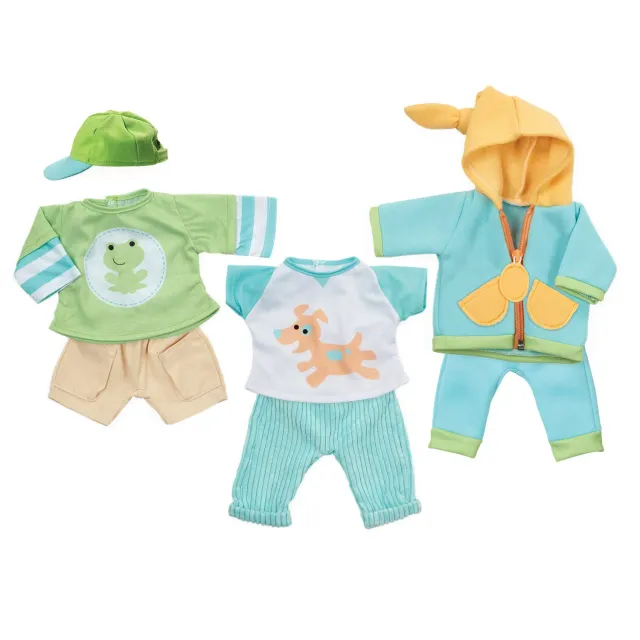 Melissa and Doug Mine to Love Mix & Match Puppenkleidung 6-teilig
