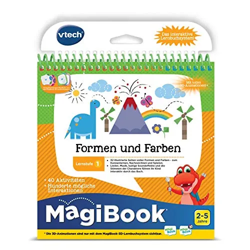 VTech MagiBook Formen und Farben Lernbuch Stufe 1 interaktiv